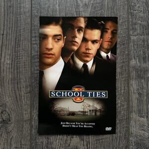 Vintage 1992 90s School Ties Mini Movie Promo DVD Poster Print Collectible